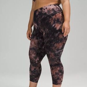 lululemon Align 25" Leggings, Size 4, Diamond Dye Purple/Pink, NWOT